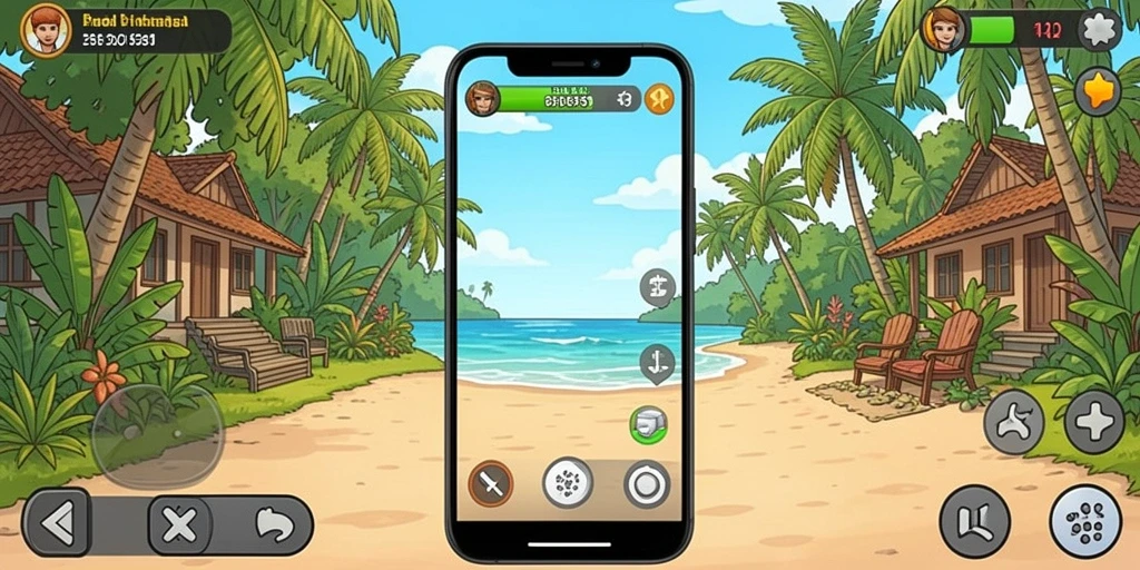 Fitur berinteraksi dengan pemain lain di mode multiplayer.